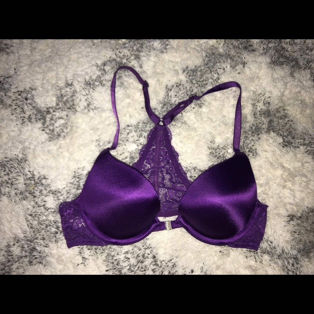 Purple PINK Bra